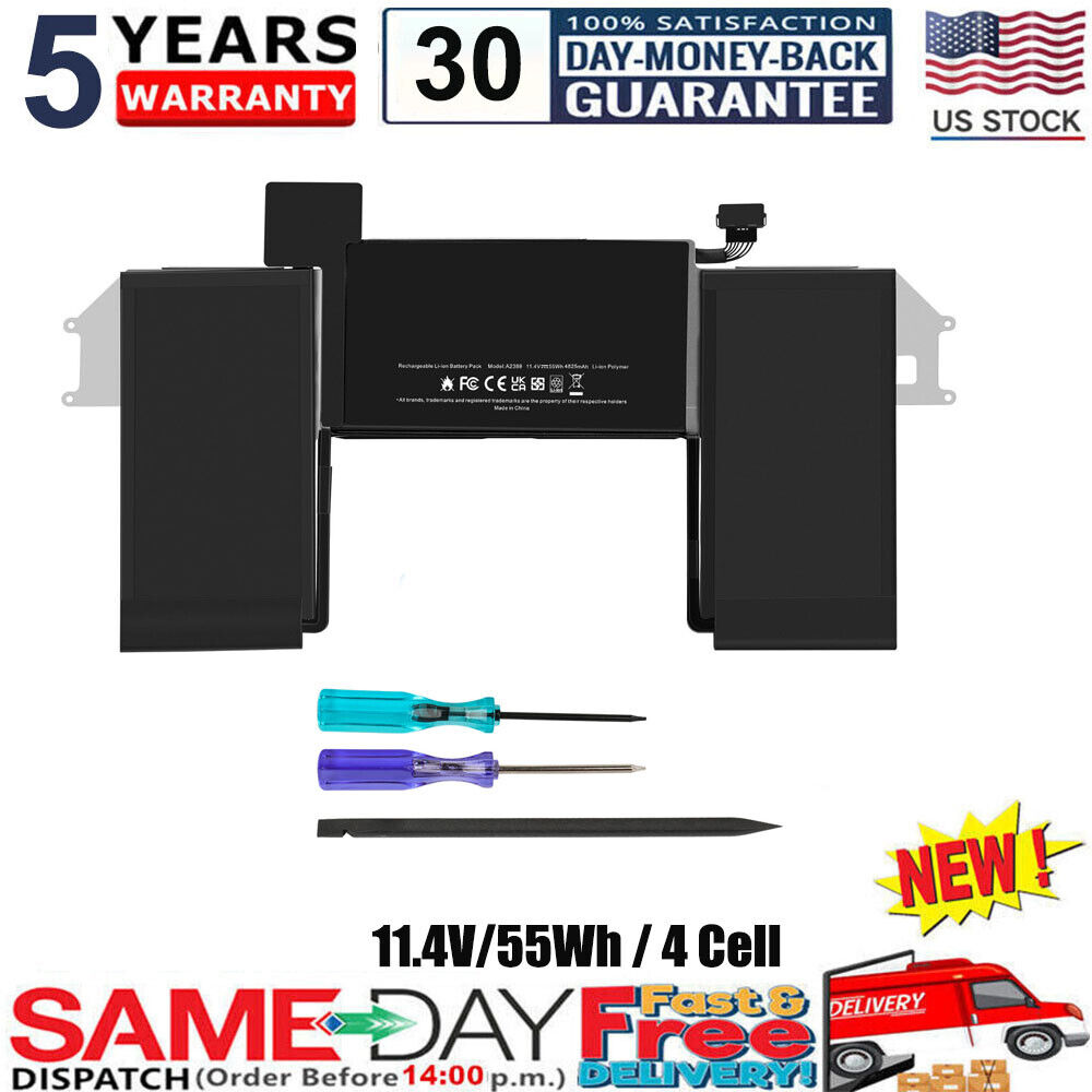 A2389 55Wh Battery for Apple MacBook Air 13 A2389 55Wh Battery for Apple MacBook Air 13