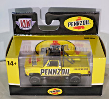 1/64th M2 Machines Detroit Muscle R87 1976 Pennzoil GMC Sierra Grande 15 4x4
