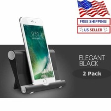Universal Foldable Cell Phone Desk Stand Holder Mount Cradle For Phone Tablet