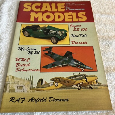 Scale Models Magazine March 1975