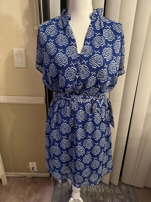 ladies blue and white dress Cute Navy Blue and White Stitching Sleeveless Flower Girl Dresses main image 0
