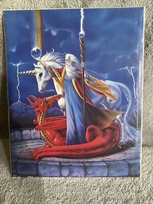 Sealed, VTG -Wizzard Print - Sue Dawe -1990, Advanced Graphics - 7834, 8X10