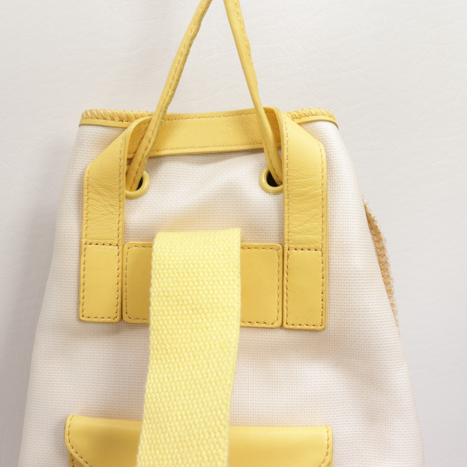 Ugg Canvas Drawstring Backpack Handbag Sling Buck… - image 10