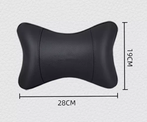 2Pcs Car Seat Headrest Neck Cushion Pillow Neck Supportor For Volvo Leather - Picture 4 of 11