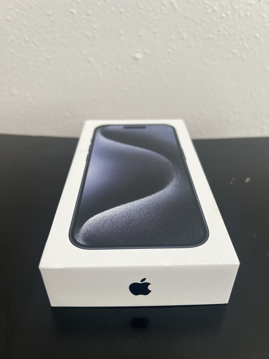 Apple iPhone 15 Pro Blue 128GB - BOX ONLY no phone | eBay