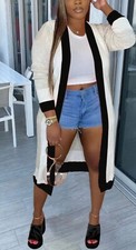 womens long cardigan sweater jacket
