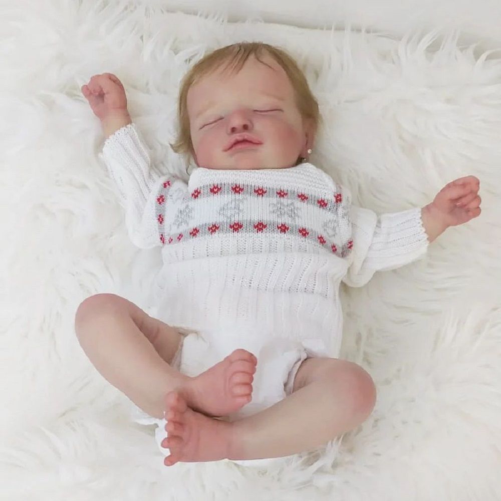 18 Inch Rosalie Newborn Baby Doll Painted By Artists David Lifelike Bebe  Reborn Doll For Children Birthday Gifts - AliExpress