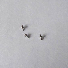 3 HAMILTON 18/0 SIZE BALANCE STAFFS 2727 SR PIVOT-8 NOS --- BB-1021