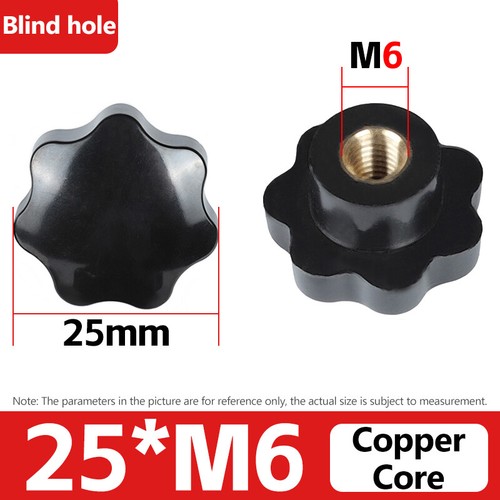 M4 M5 M6 M8 M10 M12 M16 M20 Sterngriff/Mutter/Sternschraube/Bakelite Handgriff - Bild 10 von 34