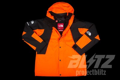 SUPREME THE NORTH FACE MOUNTAIN LIGHT JACKET ORANGE L XL TNF | eBay