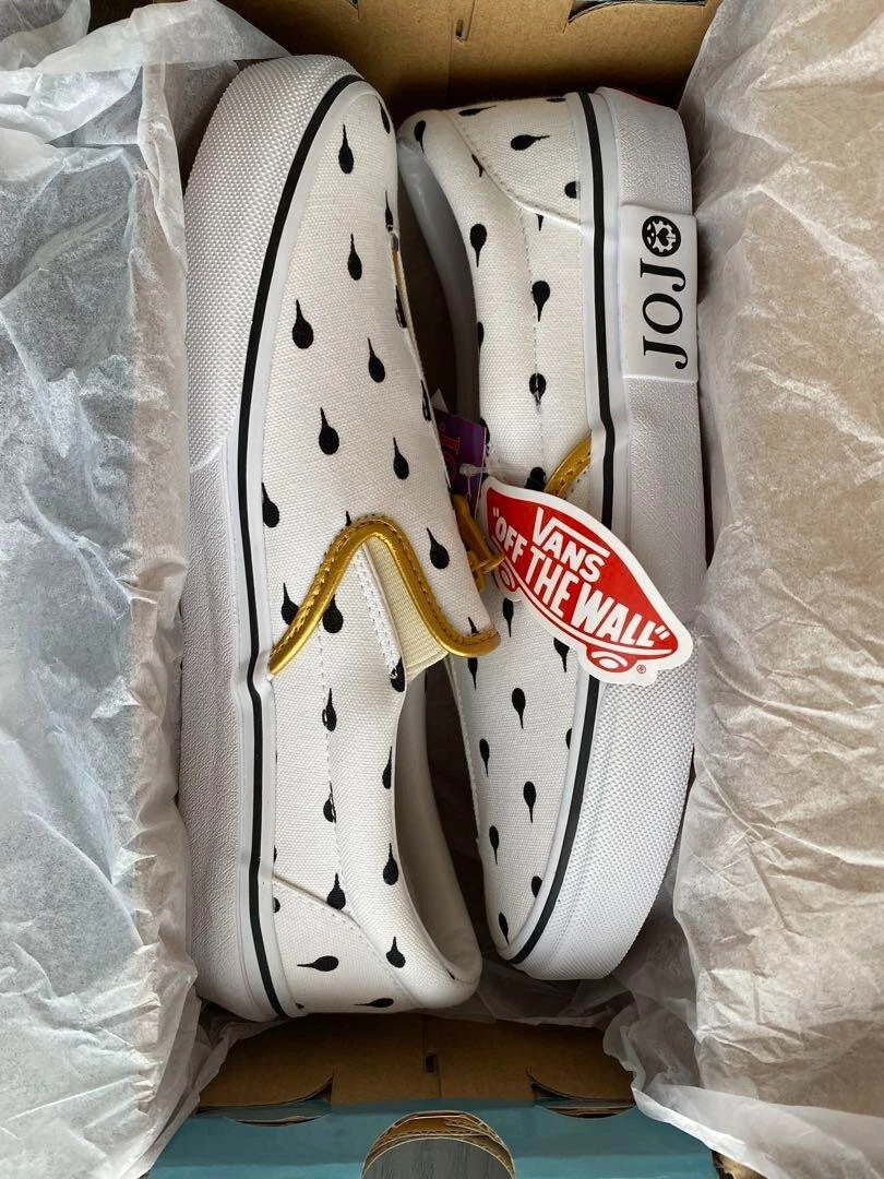 JOJO Golden Wind x VANS Collabo Slip-On Sneaker Bruno Bucciarati