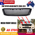 <!--F#f_0-->MESH FRONT GRILLE BLACK Suitable For TOYOTA HILUX MATTE 2005-2011 Brand New<!--F/-->