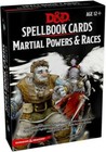 Dungeon &Dragons Spell Cards: Martial Powers & Races 5E RPG