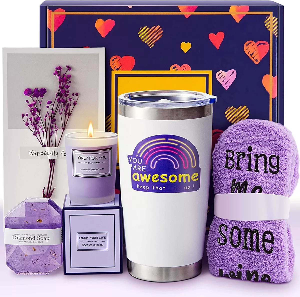 Birthday Gifts for Women, Gift Basket for Her - - Girlfriend Best