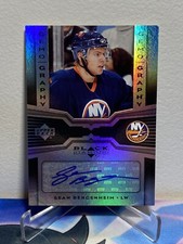 2005-06 Upper Deck BLACK DIAMOND SEAN BERGENHEIM #G-SB GEMOGRAPHY AUTO