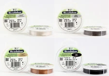 Beadalon 7 Strands Bead Stringing Wire Stainless Steel * Many Colors & Sizes