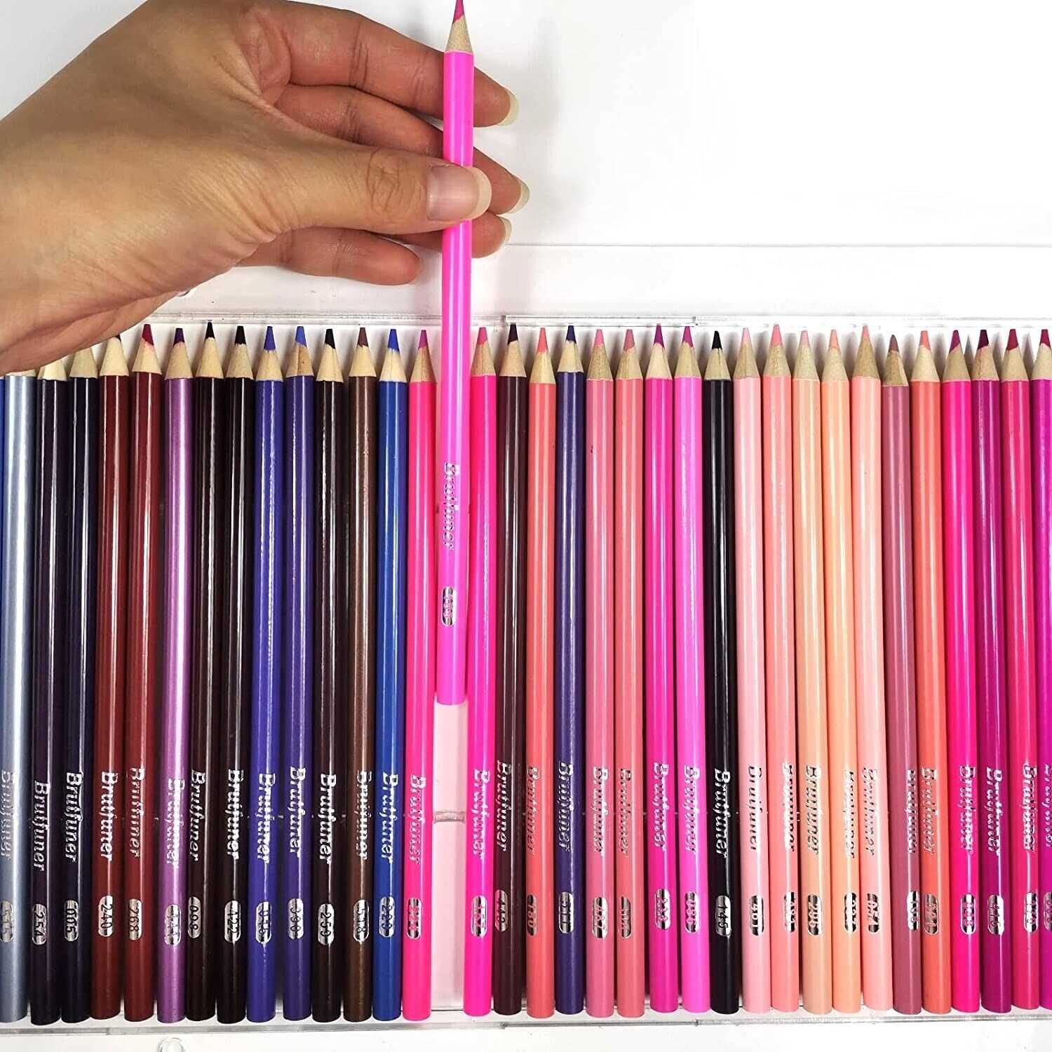 Ccfoud Colored Pencils 520 Color Set Oil Based Brutfuner Professional