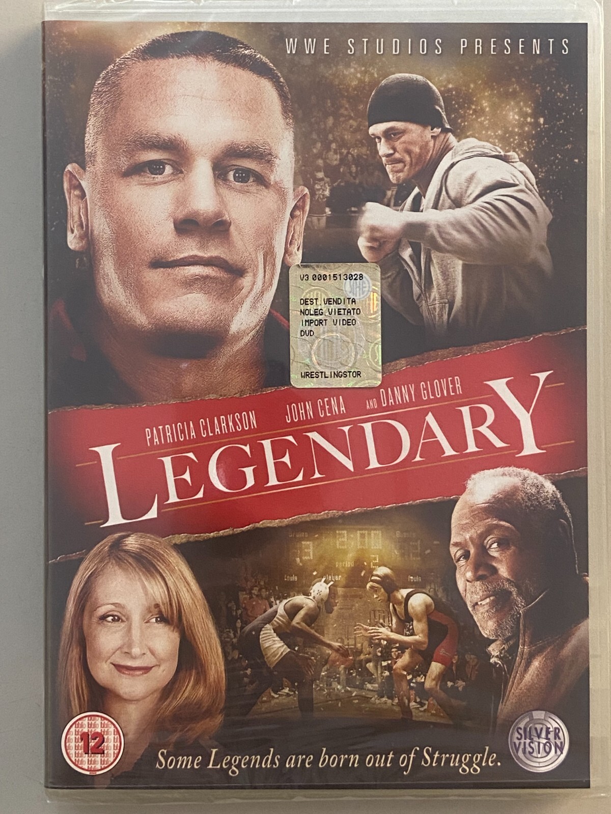 DVD JOHN CENA in LEGENDARY Silver Vision NEW & SEALED (FILM UK/ITA/D/FR)