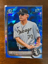 2022 Bowman Draft Sapphire Jonathan Cannon #BDC-180 1st Prospect White Sox