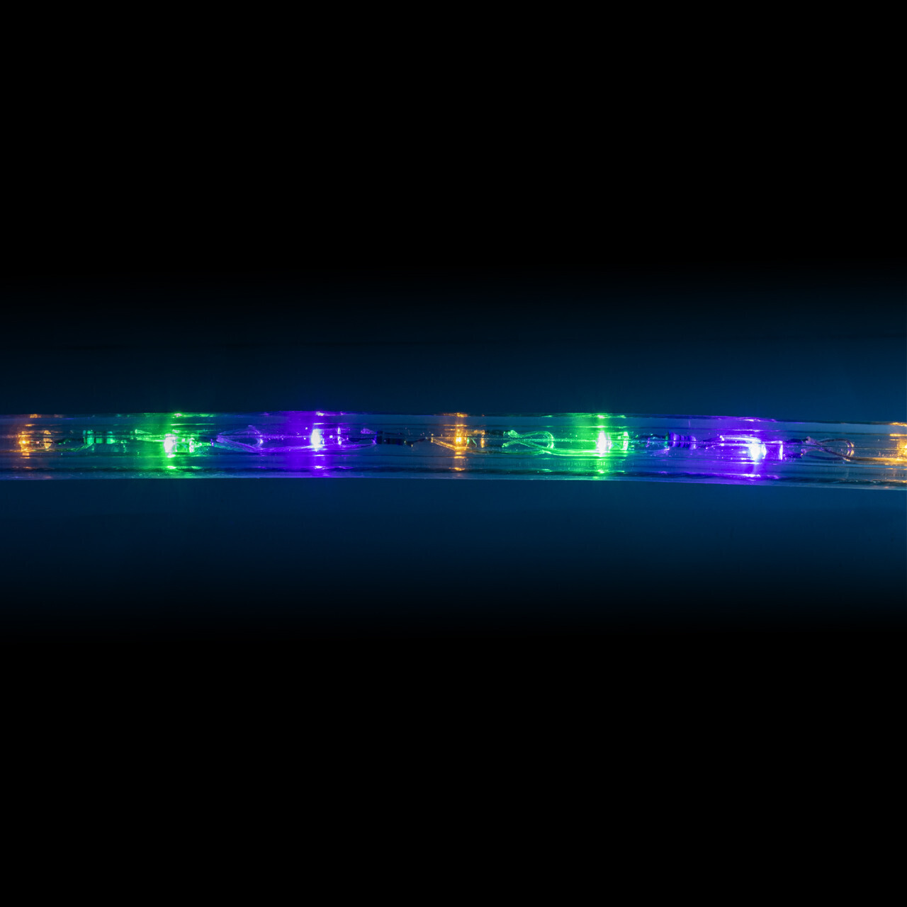 Purple, Green and Gold LED Rope Light - Mardi Gras Lights - 120 Volt ...