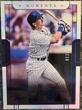 2023 PANINI THREE AND TWO MOMENTS ROBIN YOUNT MILWAUKEE 012/150 #M05