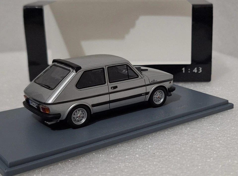 WOW Fiat 127 Sport 70HP 1981 Plateado 1:43 Neo 45122 ¡EXTREMADAMENTE RARO!! Foto 2 de 4