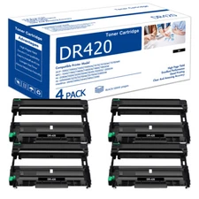 4pack DR420 Printer Drum Unit Fits Brother TN450 TN420 HL-2270DW HL-2280DW 2240