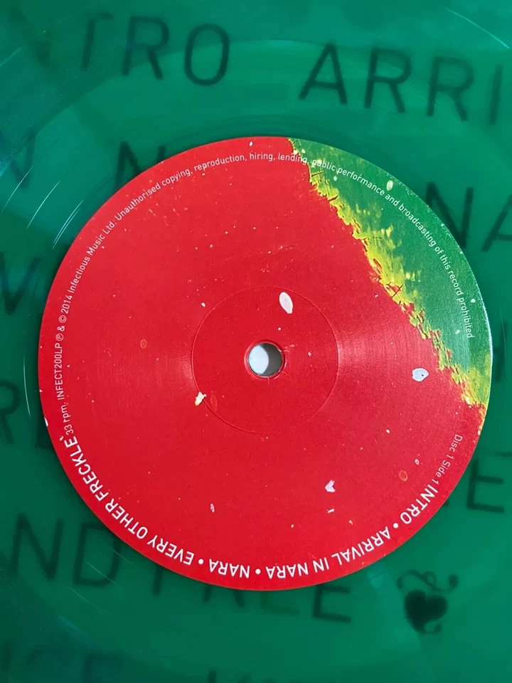 This Is All Yours ALT J Coloured Red/Yellow Blue/Green Shuffle Mispress Vinyl LP - Image 4 of 4