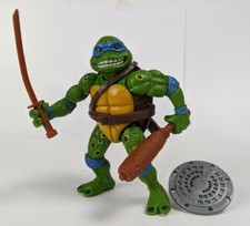 1992 TMNT Movie Star Leo Teenage Mutant Ninja Turtles Playmates Leonardo