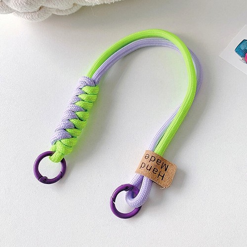 Braid Phone Lanyard Anti-loss Short Wrist Band Pendant Hanging Strap Rope Chain - 第 8/19 張圖片