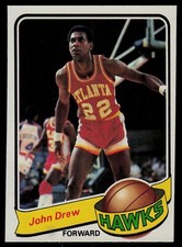 1979-80 Topps - John Drew #118 Hawks
