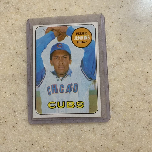 1969 Topps #640 Fergie Jenkins Exmt-Nm Chicago Cubs 