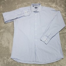 Suitsupply Shirt 18L 46-7 Egyptian Cotton Slim Italian Fabric Tessitura Monti