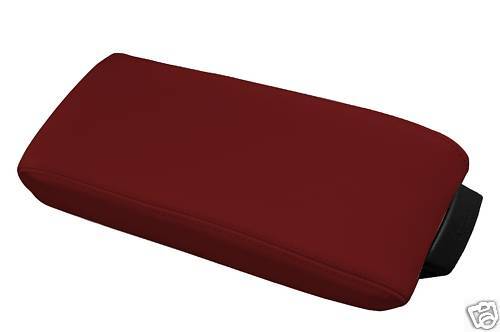 FITS TOYOTA CELICA D RED LEATHER ARMREST COVER 1994-1998 - Picture 1 of 1