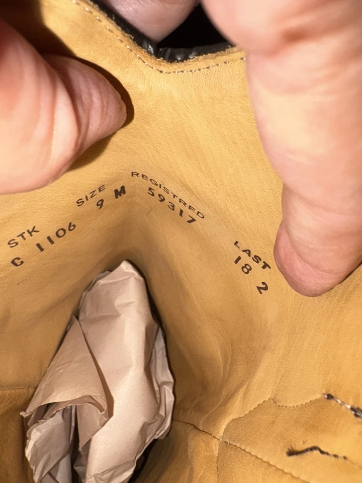 Womens Corral Inlay Embroidery Studs Cowgirl Boots Snip Toe A1102 Ss 9 Med - Image 3 of 4