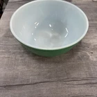 Vintage Pyrex Mixing Nesting Bowl #403 Primary Color Green 2 1/2 Quart 8.5" dia