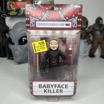 NECA TOONY TERRORS HAPPY DEATH DAY 2U BABYFACE KILLER 5'' ACTION FIGURE New Card