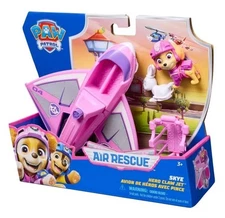 Paw Patrol Air Rescue SKYE- Hero Claw Jet-with Bunny, New