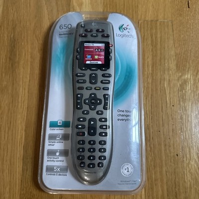 **New Sealed** Logitech Harmony 650 Universal Advanced Remote Control