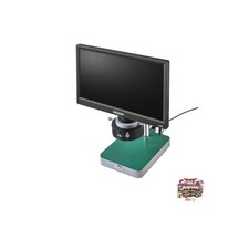 HOZAN L-KIT554 Microscope with Monitor 9.2x 24x 46x and 60x Magnification Ring