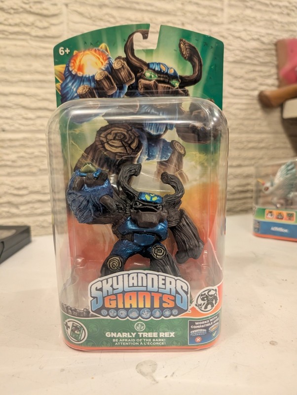 Activision Skylanders Giants Gnarly Tree Rex Character Figure Works w/Games