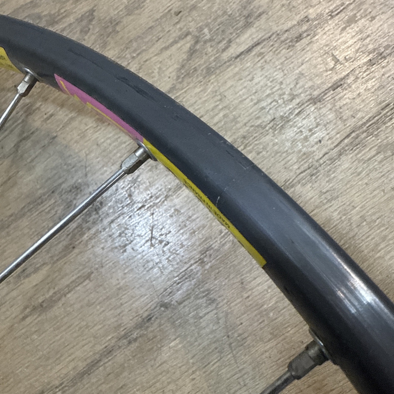 American Classic Freewheel Hub Mavic GL 330 Rear Road Bike Wheel 700c Tubular