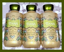 Bath  Body Works DISNEY PRINCESS Tiana 10oz Shower Gel Body Wash x3