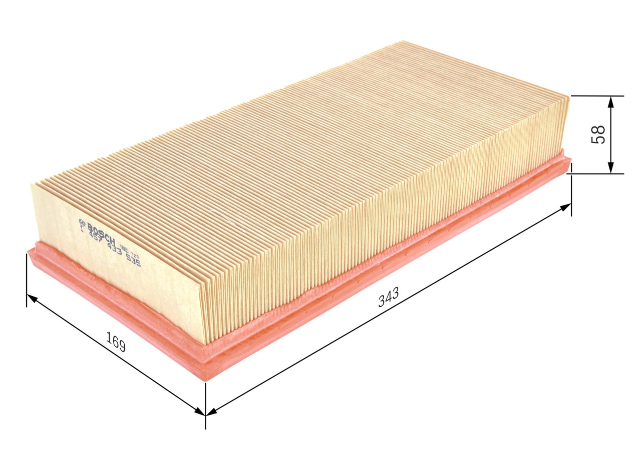 BOSCH-OE 1 457 433 535-OE Air Filter for MITSUBISHI,VOLVO