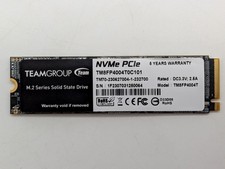 TeamGroup MP34 4TB NVMe SSD M.2 2280 PCIe Gen 3.0 - Tested Working Good Health