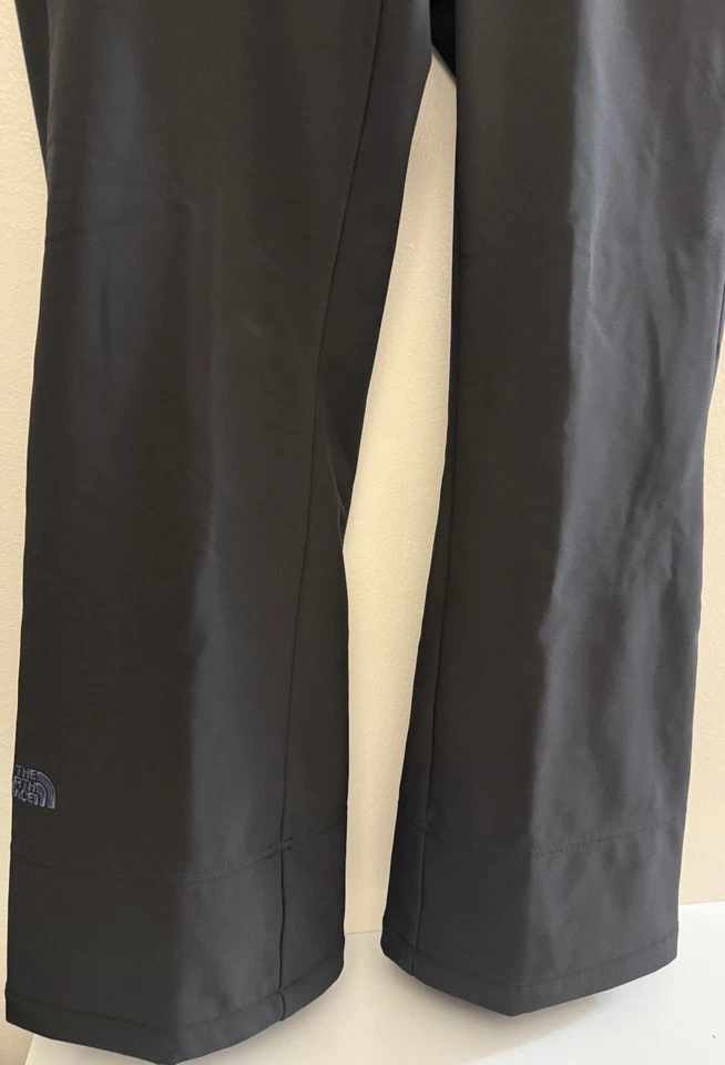 Pantalones para mujer The North Face XL negros cortavientos esquí snowboard forrados de vellón Foto 4 de 4