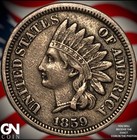 1859 Indian Head Penny Cent