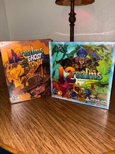 12 Realms + Ghost Town Expansion Board Game L...