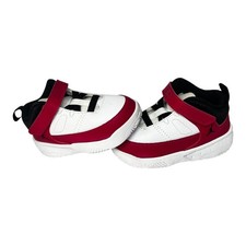Jordan Max Aura 3 TD Toddler Shoes White Red Black DA8023-106 Size 7C