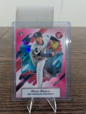 2025 Topps Pristine Roki Sasaki #100 (RC) Pink 08/15 Los Angeles Dodgers